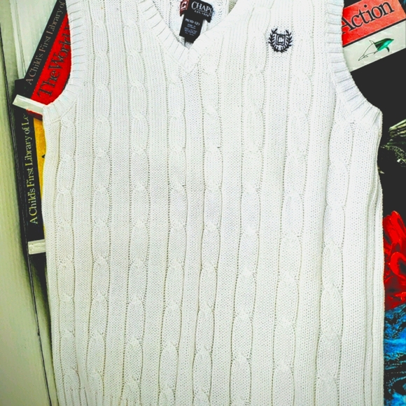 Vintage Chaps Size 10-12 Preppy Vest - Picture 6 of 6